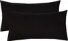 Bettwäsche 200x200 + 2er 40x80 cm Schwarz Bettbezug Produktbild-Vorschau 6