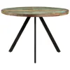 Tavolo da Pranzo 110x75 cm in Legno Massello di Recupero Anteprima dell’immagine prodotto 1