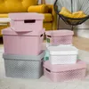 Curver Infinity Dots 17L Box mit Deckel rosa Produktbild-Vorschau 6