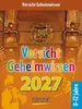 Korsch Kalender 2027 Vorsicht Geheimwissen – Produktbild-Vorschau 1