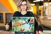 MuchoWow® Laptop Aufkleber Sticker Cover Dschungeltiere - Produktbild-Vorschau 5