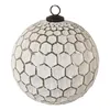Clayre & Eef Guaina di Natale XL Ø 20 cm in vetro bianco Anteprima dell’immagine prodotto 1