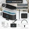 Eishelden Premium ovales Eisbad (130 cm) XL Komplettset - Produktbild-Vorschau 5