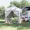 Outsunny Skládací pavilon 2 x 2 m Pavilon se 4 bočními Náhled obrázku produktu 10