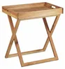 Tablette pliable Relaxdays, table d'appoint en bois de Voir les images du produit 8