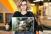MuchoWow® Laptop Aufkleber Sticker Cover Maus - Wald - Produktbild-Vorschau 5