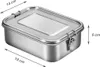 Pudełko na lunch Bento ze stali nierdzewnej, pojemność 1200 Podgląd zdjęcia produktu 2