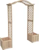 HOME DELUXE Rosenbogen aus Holz ARCO - 183 x 200 cm I Produktbild-Vorschau 1
