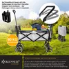KESSER® Bollerwagen Faltbar GTS-9100 mit Dach Handwagen Produktbild-Vorschau 5