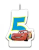 Neonové narozeninové svíčky č. 6 s číslem Cars Náhled obrázku produktu 5