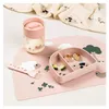 Done By Deer Tiny Farm Tazza da apprendimento a 360° Rosa  Anteprima dell’immagine prodotto 4