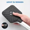 Auralum Handbrause mit 150 cm Edelstahlschlauch, Duschkopf Produktbild-Vorschau 8