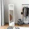 HOMCOM Celotělové zrcadlo, 154 x 37 cm, nástěnné zrcadlo se Náhled obrázku produktu 2