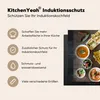 KitchenYeah© Herdabdeckplatte Weiße Teller und Schüsseln Produktbild-Vorschau 6