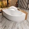 ECOLAM Baignoire d'angle Wela 160x100 cm gauche + tablier Voir les images du produit 1