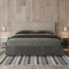 ITYHOME - Gepolstertes Bett ohne Lattenrost 160x200 mit Produktbild-Vorschau 2