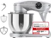 KLAMER Küchenmaschine 1800W, Knetmaschine mit 6 Liter Produktbild-Vorschau 1
