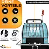 SAMAX 360° otočný príves na bicykel 2v1 Jogger - modrý - Náhľad obrázku produktu 6