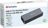 Verbatim Pro - Dockingstation - USB-C - 2 x HDMI, DP Produktbild-Vorschau 4