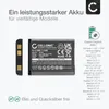 CELLONIC 1x Akku für Navigation Kompatibel mit Bosch Nyon, Produktbild-Vorschau 4