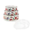 Set di ciotole in smalto Serenk, 3 pezzi, 14/16/18 cm, con Anteprima dell’immagine prodotto 1