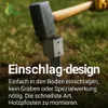 BirnePower Einschlagbodenhülse 121x121mm, 900mm Länge (6 Produktbild-Vorschau 6