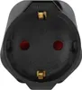 Intirilife 4x Steckdosen Adapter in SCHWARZ – 4er Set UK Produktbild-Vorschau 6