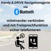 großes 9 Zoll GPS Navigationsgerät DRIVE-9BT mit Bluetooth Produktbild-Vorschau 5