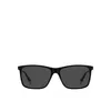 A pair of black sunglasses with dark gray lenses is shown against a plain white background. Náhľad obrázku produktu