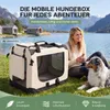 Faltbare Hundebox Transporttasche Transportbox Auto Katze Produktbild-Vorschau 4