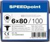 ABC SPEEDpoint Holzbauschraube Tellerkopf T30 Teilgewinde Produktbild-Vorschau 1
