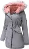 ASKSA Damen Winterparka Lang Wintermantel mit Kapuze Produktbild-Vorschau 4
