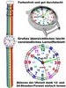 Kinder Armbanduhr Mädchen Jungen Uhr Lernuhr Einschulung 2 Produktbild-Vorschau 3