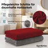 Komfortec 2er Saunahandtuch Set 80x200 cm, Große Produktbild-Vorschau 3