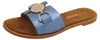 Bugatti Femme. Sandales plates Goa. Bleu. Pour le temps Voir les images du produit 3