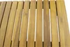 Gartenbank aus Akazienholz, ca. 130 x 35 x 45 cm Produktbild-Vorschau 8
