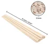 Belle Vous Natürliche Holzstäbchen Rund (20 Stk.) - 91,2 cm Produktbild-Vorschau 2