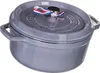 Staub Gusseisen Cocotte rund 24 cm Graphitgrau, alle Produktbild-Vorschau 8