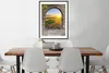 MuchoWow® Gerahmtes Poster Landleben - Sonne - Aussicht - Produktbild-Vorschau 3