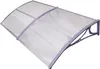 Haustürvordach 200  x 97 cm Hohlkammerplatte Produktbild-Vorschau 1