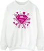 DC Comics - Sweatshirt für Damen BI35268 (XL) (Weiß) Produktbild-Vorschau 1