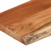 CLORIS Wandregal 70x30x2,5 cm Rechteckig Massivholz Akazie Produktbild-Vorschau 7