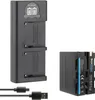 1x Akku + LCD Lader für Sony NP-F970 NP-F330  F550 F730 Produktbild-Vorschau 1