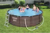 Bestway Steel Pro Max Rattan Ø 366x100 Cm Stahl Runder Produktbild-Vorschau 21