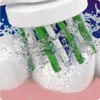 Oral-B CrossAction 80339340, 4 kusov, Modrá, Zelená, Biela, Náhľad obrázku produktu 8