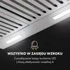 KlarsteinPurista Americana, okap kuchenny podszafkowy, Podgląd zdjęcia produktu 5