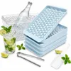 Eiswürfelform mit Deckel 4er Set 416 Kugeln rund Produktbild-Vorschau 1