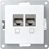 Netzwerk-Dose McPower "Flair", CAT6A, vollgeschirmt, UP, Produktbild-Vorschau 5