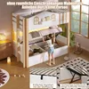 Etagenbett 90x200 cm im Hausdesign mit hydraulischem Produktbild-Vorschau 10