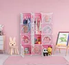 Étagère à emboîter Relaxdays pour enfants, 2 tringles à Voir les images du produit 2